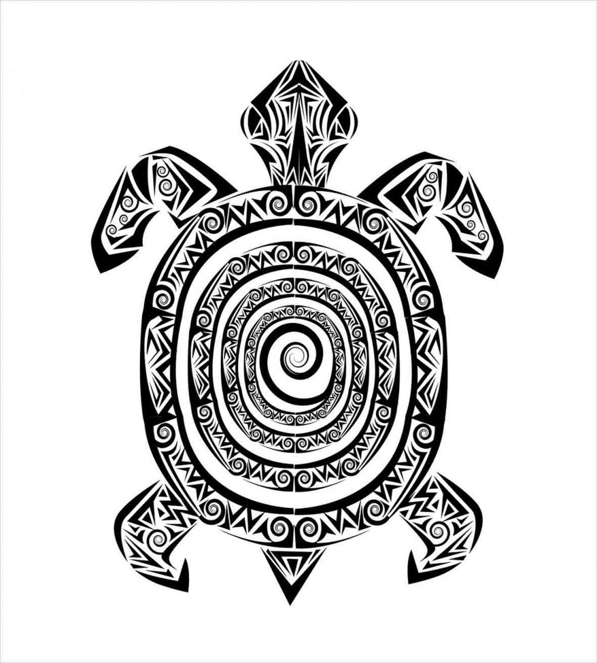 Turtle Spirals — Pattern
