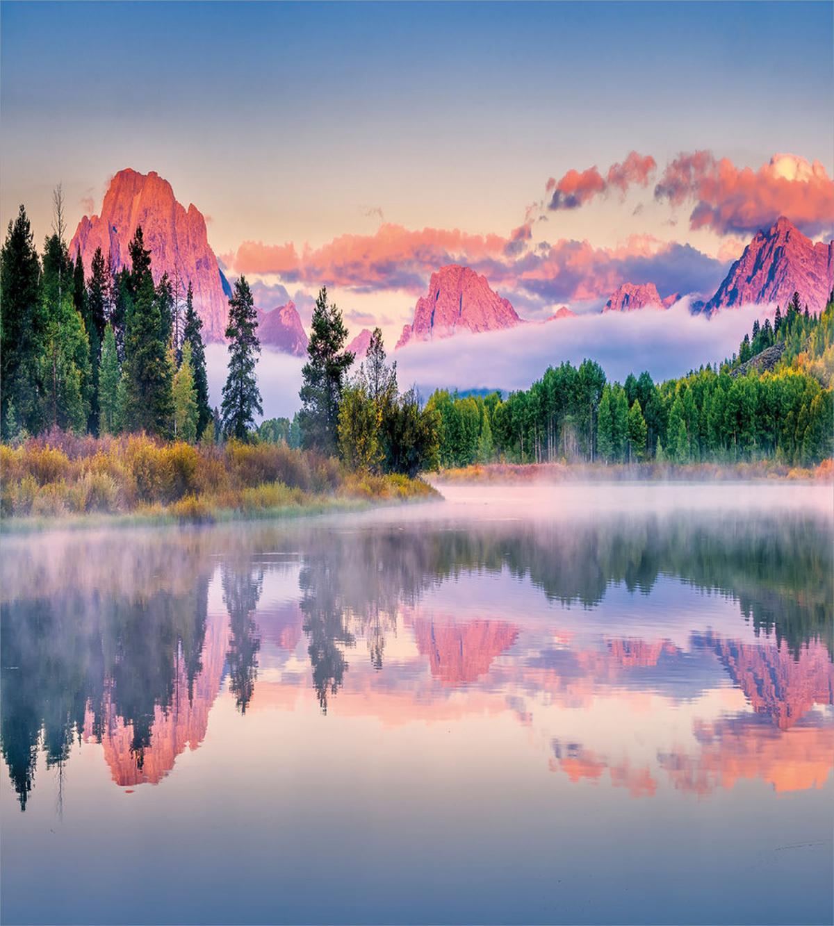 Calm Sunrise on Snake River — Pattern