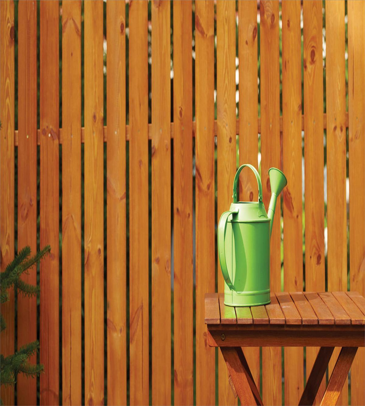 Watering Pot Garden Table — Pattern