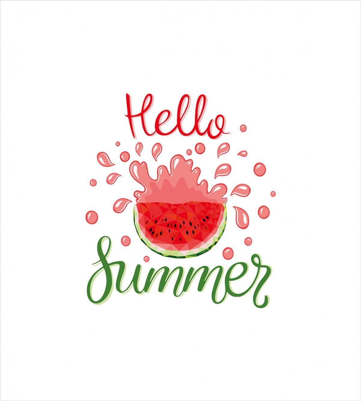 Cartoon Watermelon — Pattern