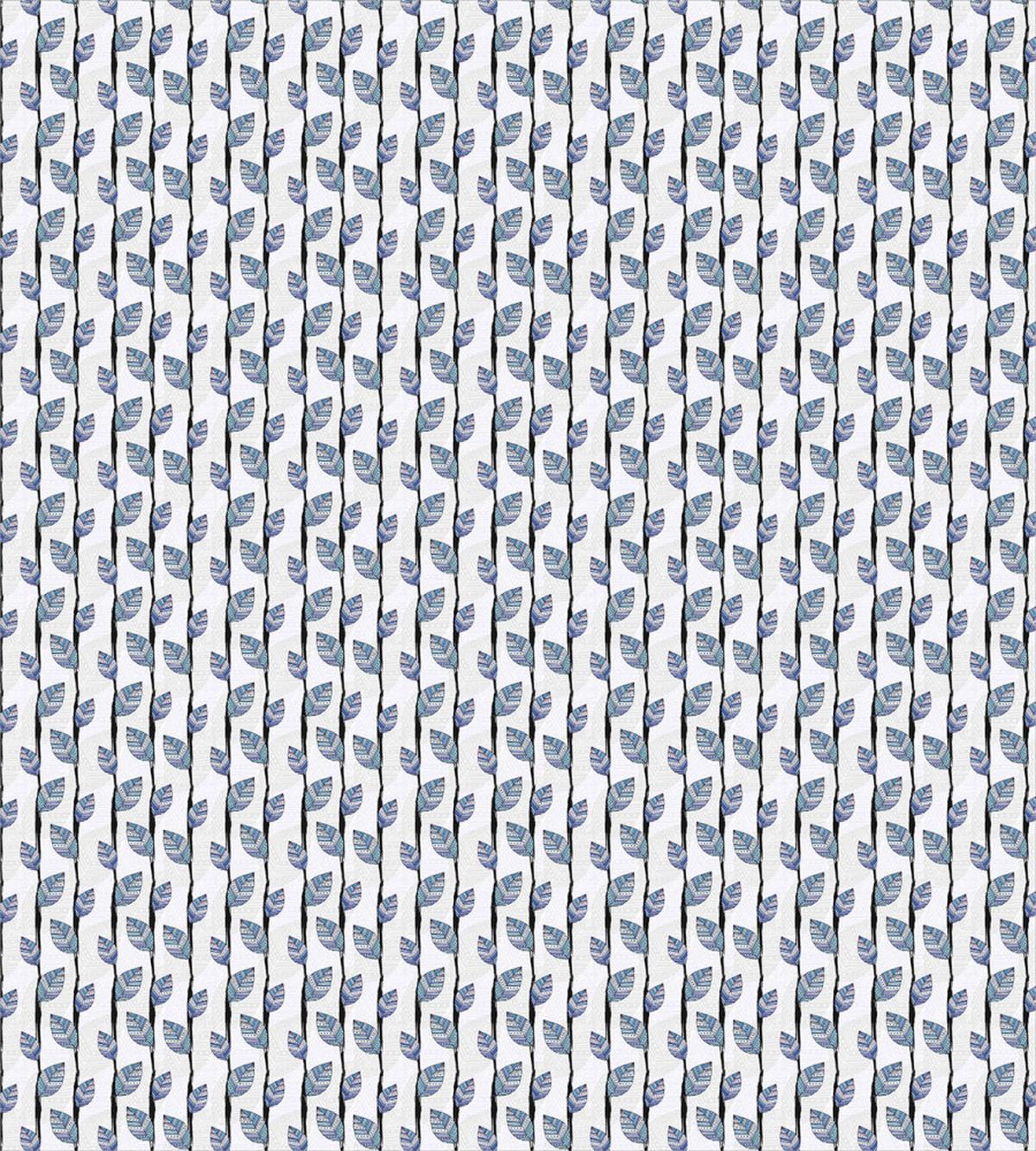 Abstract Leaf Lines — Pattern