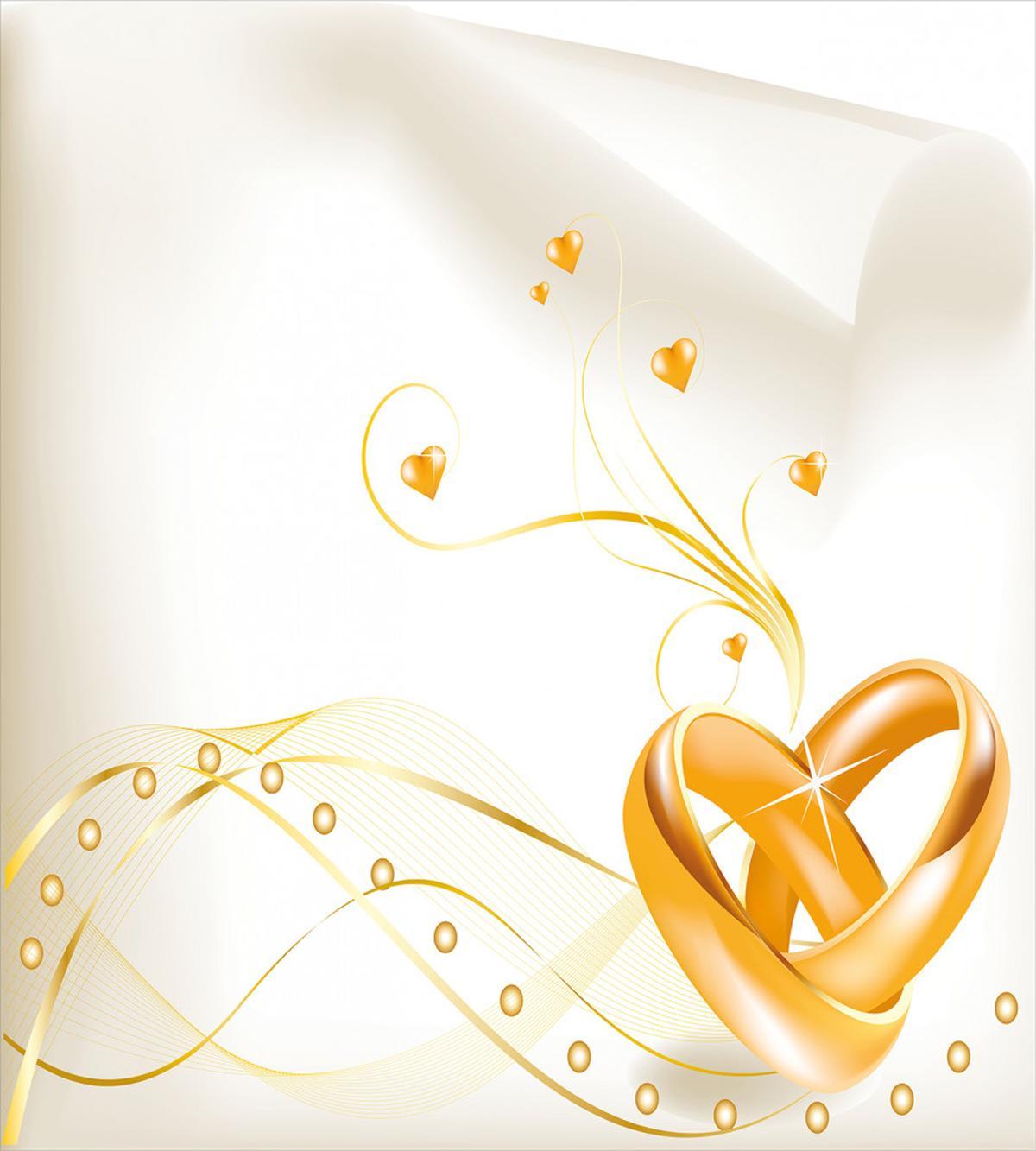 Rings Heart 3D Style — Pattern