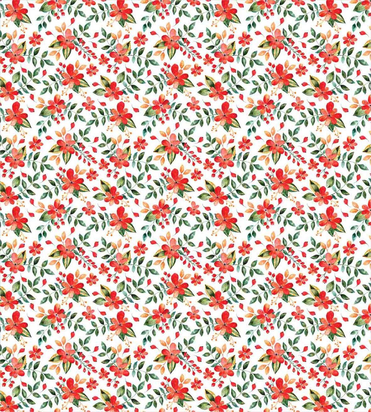 Floral Autumn Fruits — Pattern