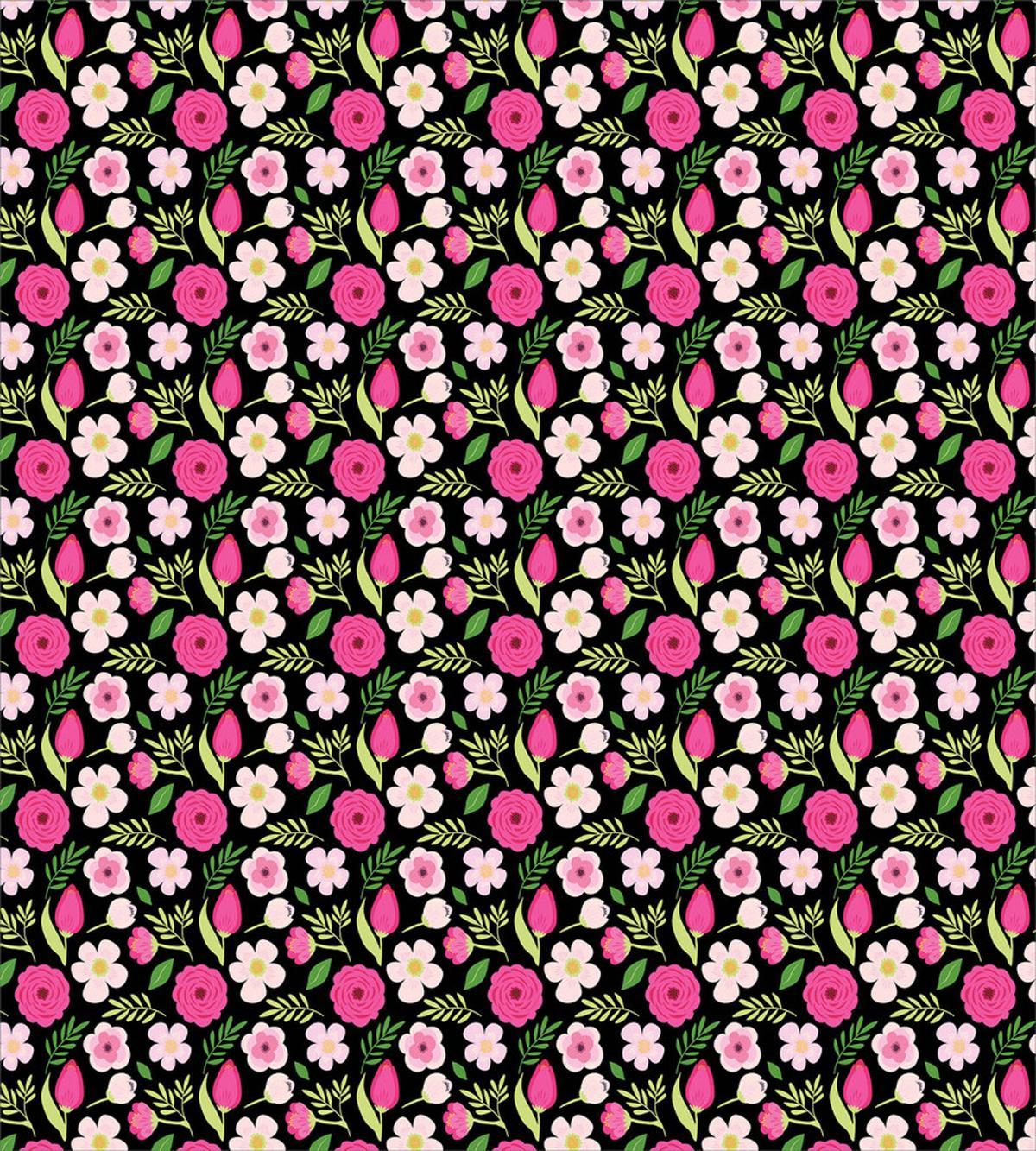 Petals Leaves and Stalks — Pattern