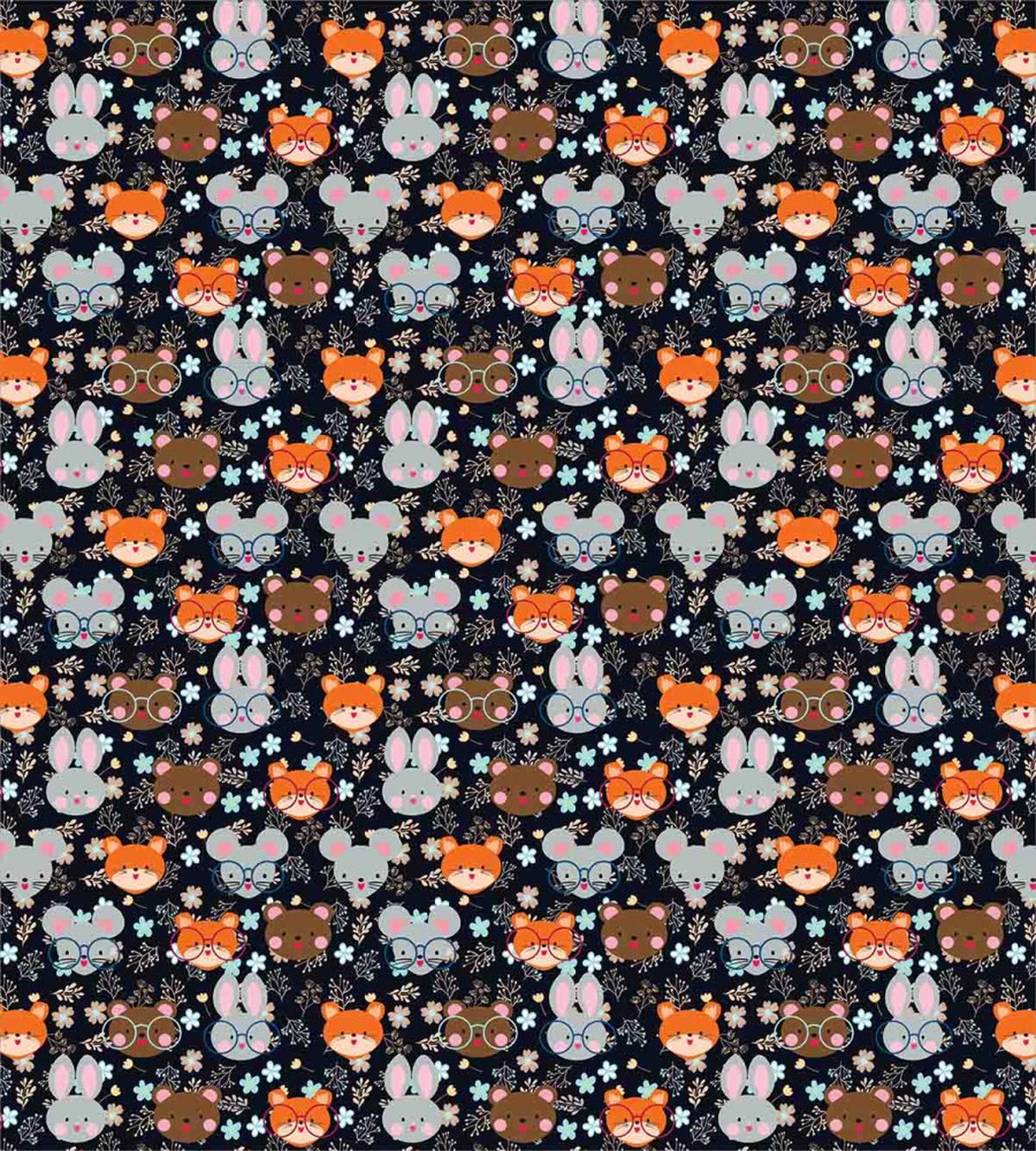 Bunny Fox with Glasses — Pattern