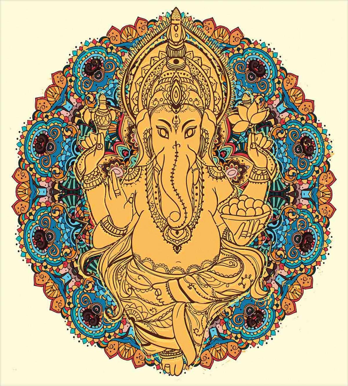 Vintage Style Elephant — Pattern