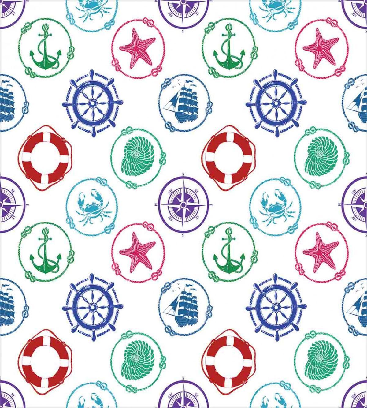 Wheel Compass Anchor — Pattern