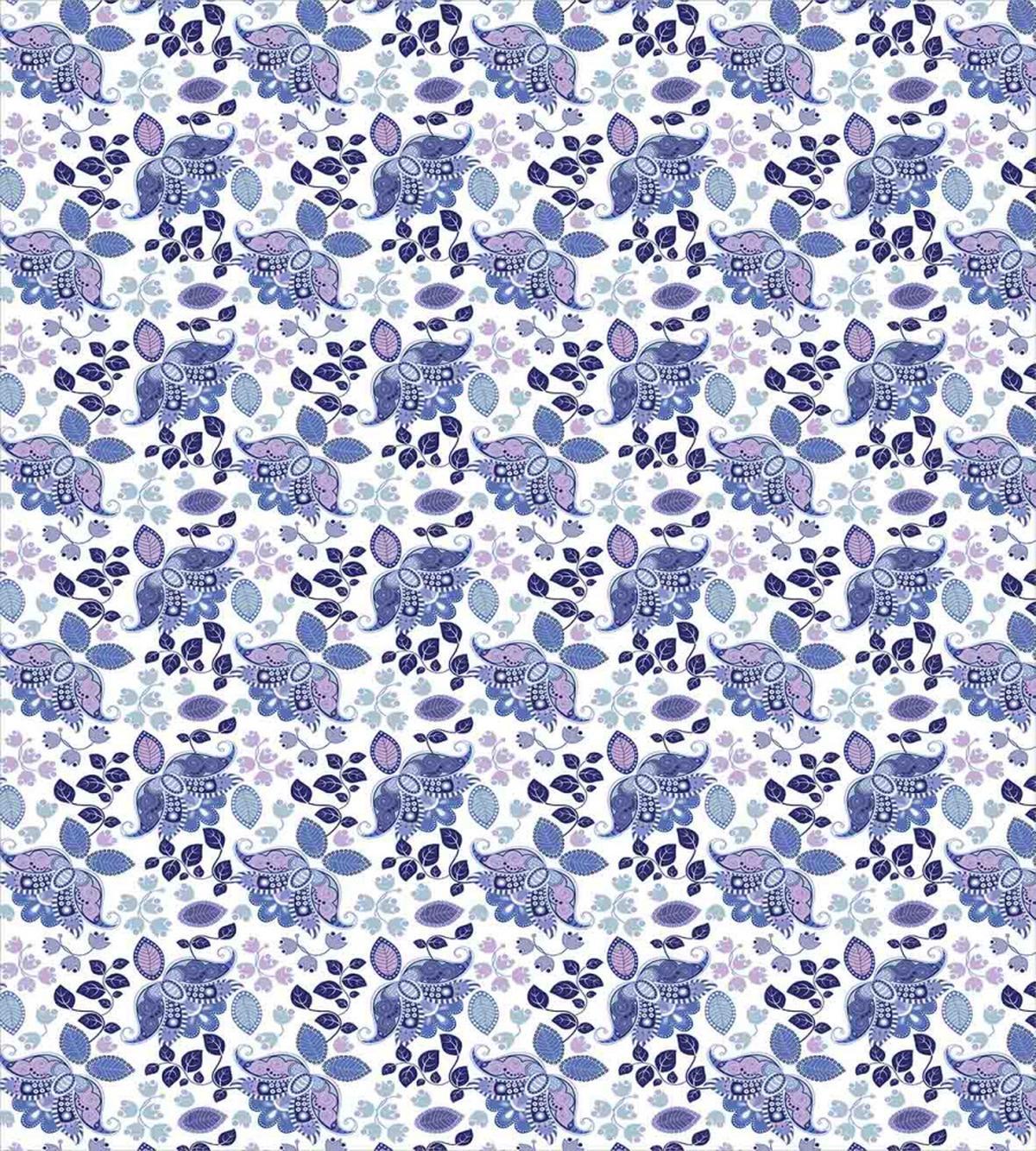 Boho Pastel Leaves — Pattern