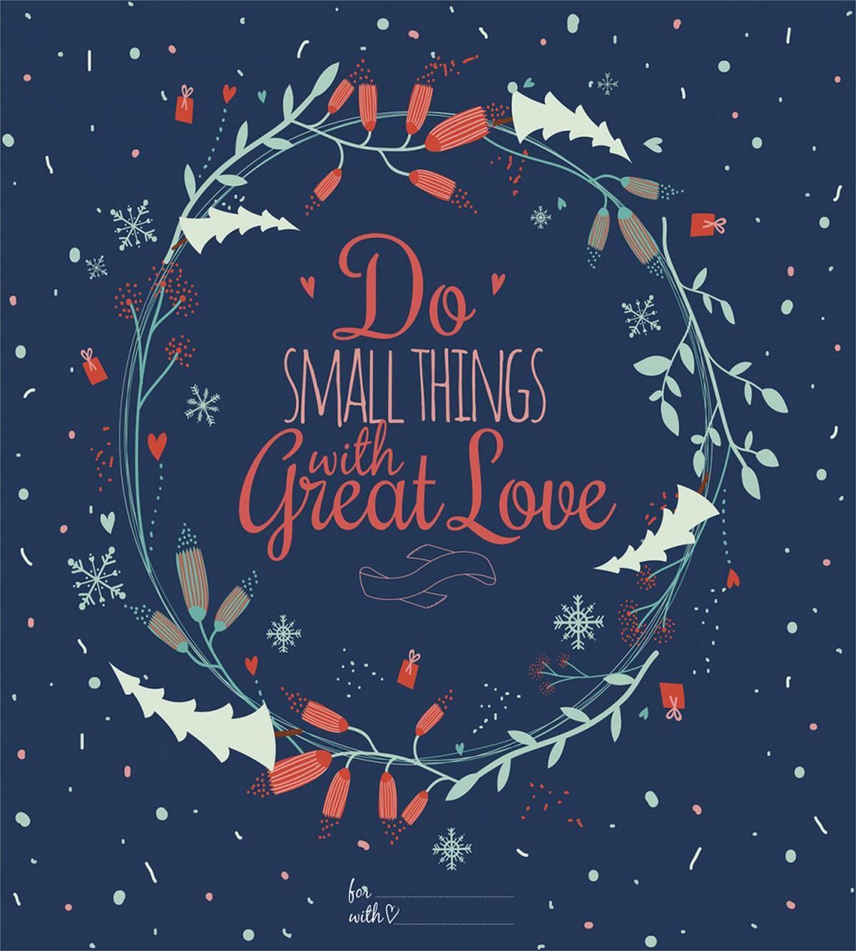 Romantic Floral Wreath — Pattern