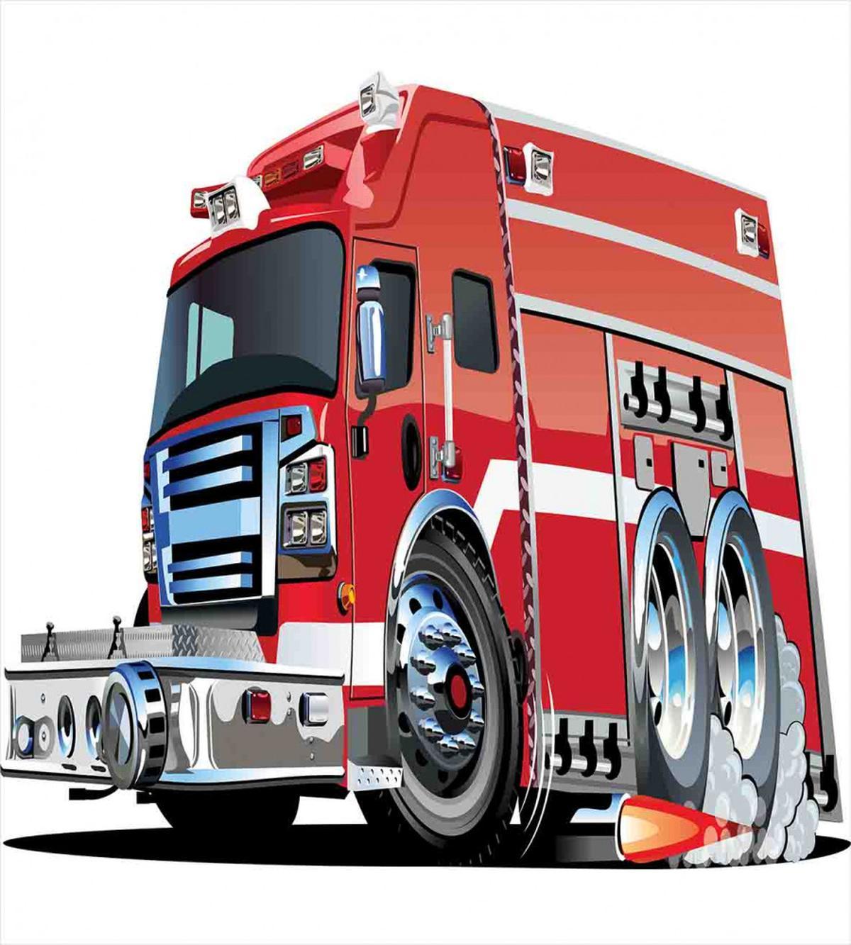 Fire Truck Rescue Team — Pattern