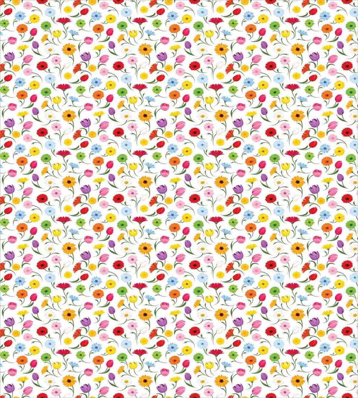 Posy of Spring Flowers — Pattern