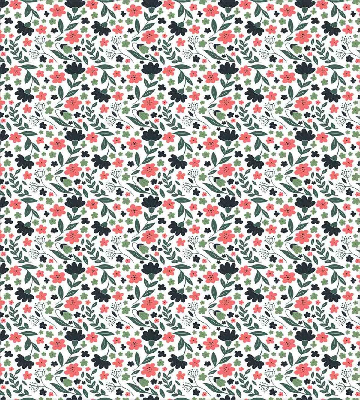 Colorful Abstract Botanical — Pattern