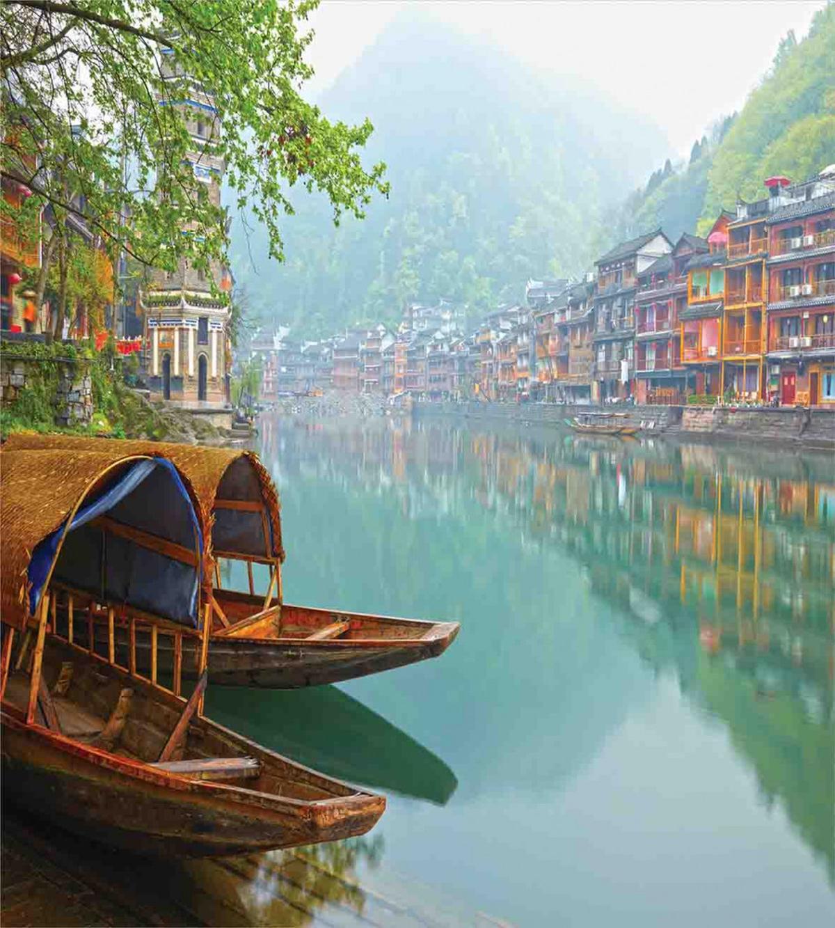 Chinese Wood Canal — Pattern