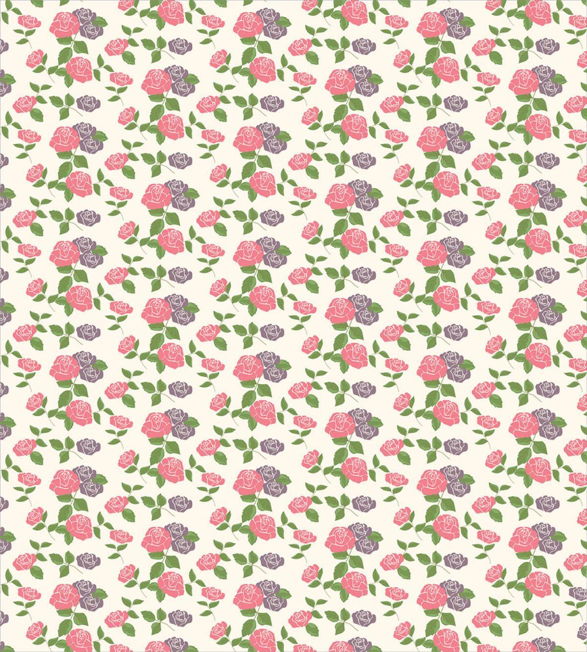 Garden Flowers Roses — Pattern
