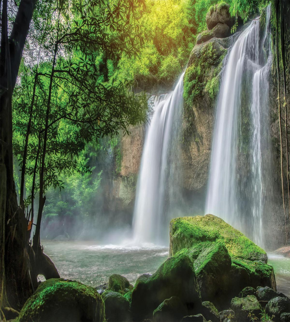 Waterfall Nature Exotic — Pattern
