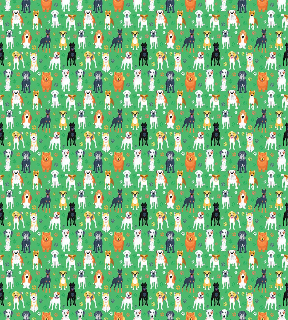 Various Species Paw Print — Pattern