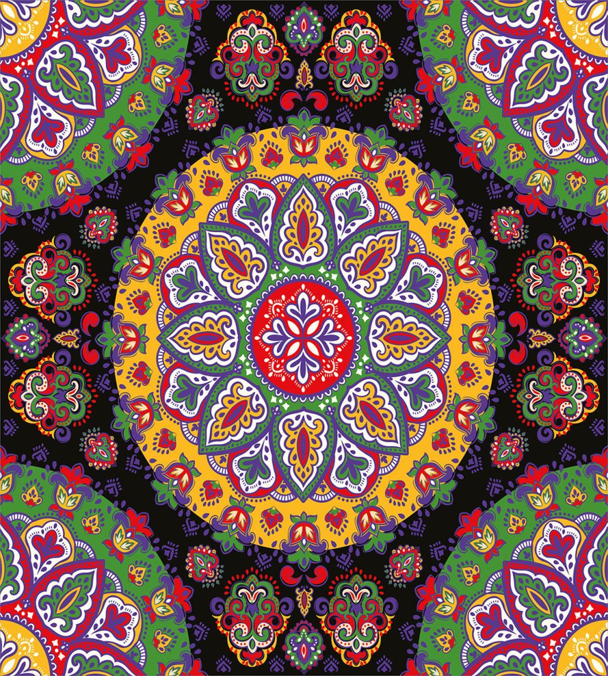 Floral Folkloric Art — Pattern