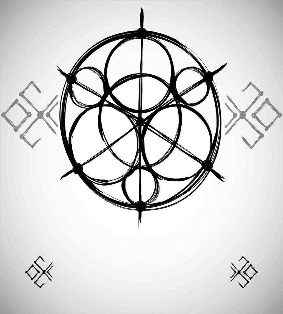 Swirled Spirals — Pattern