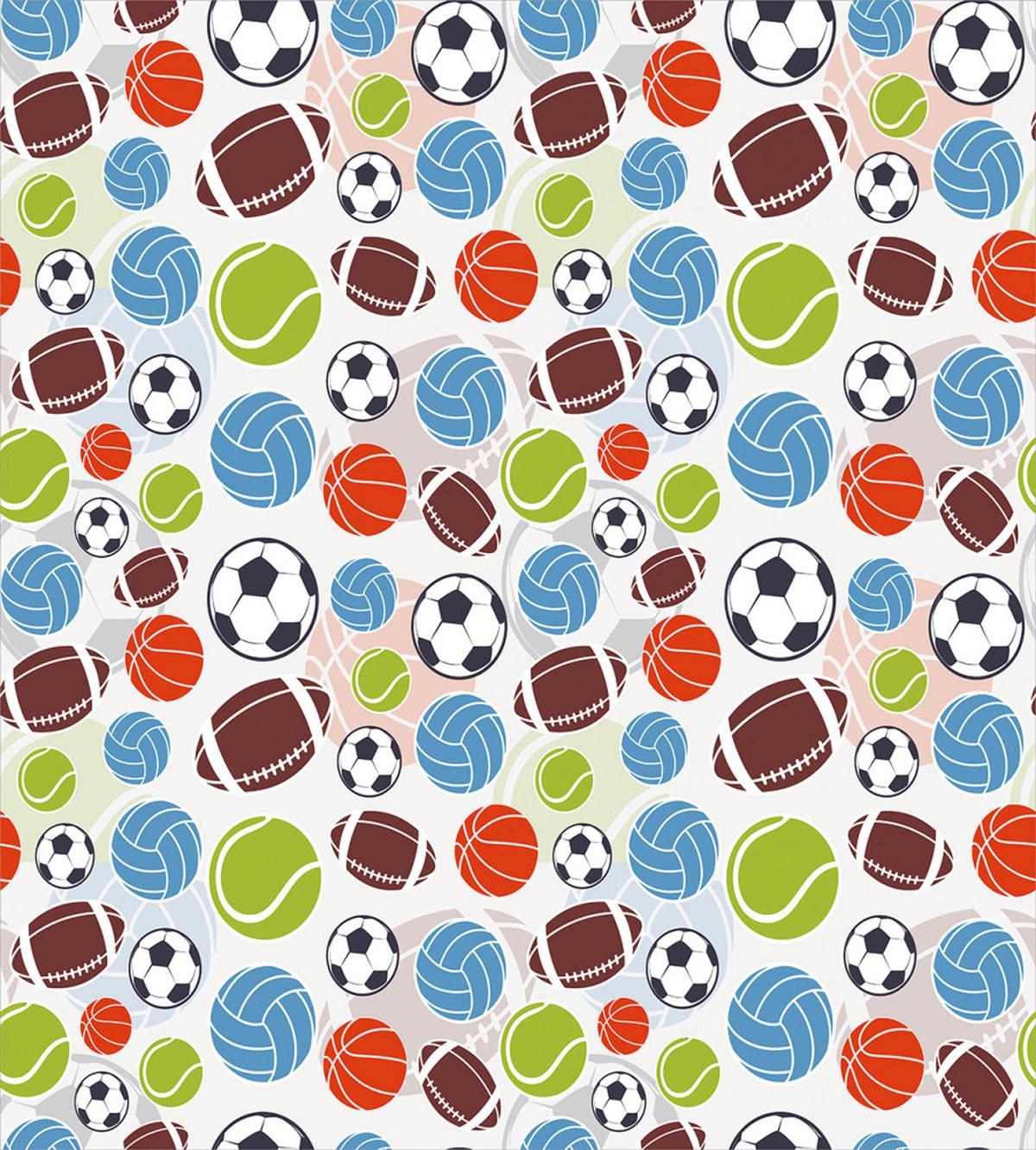 Basketball and Football — Pattern