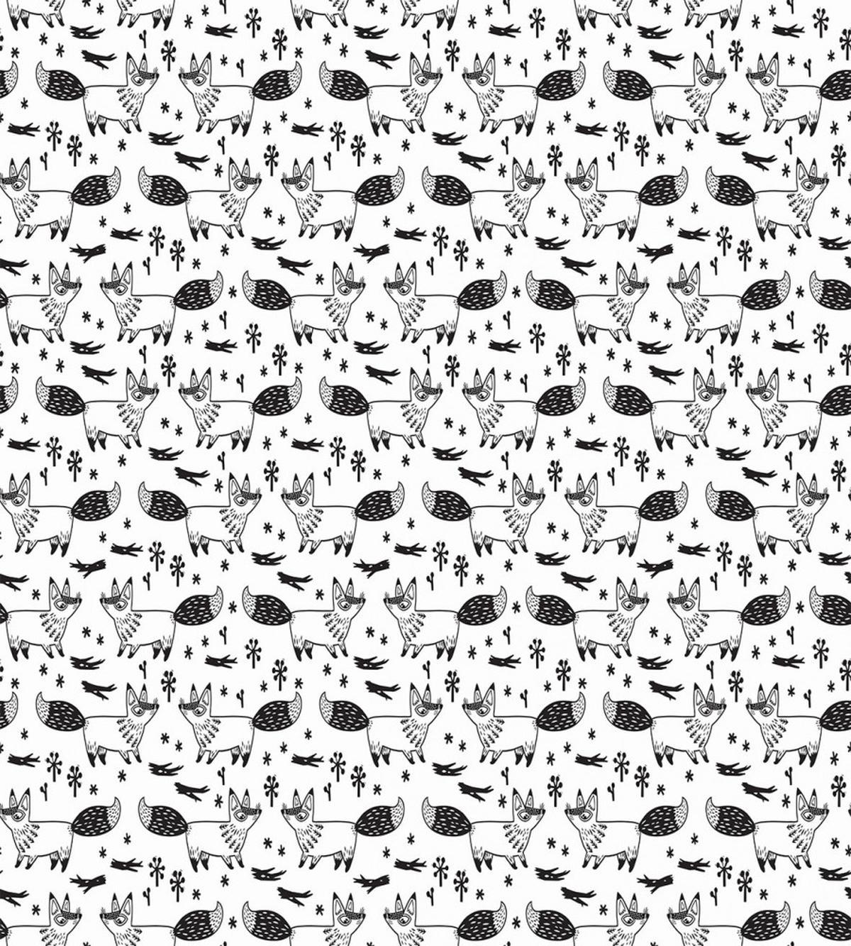Childish Monochromatic Animal — Pattern