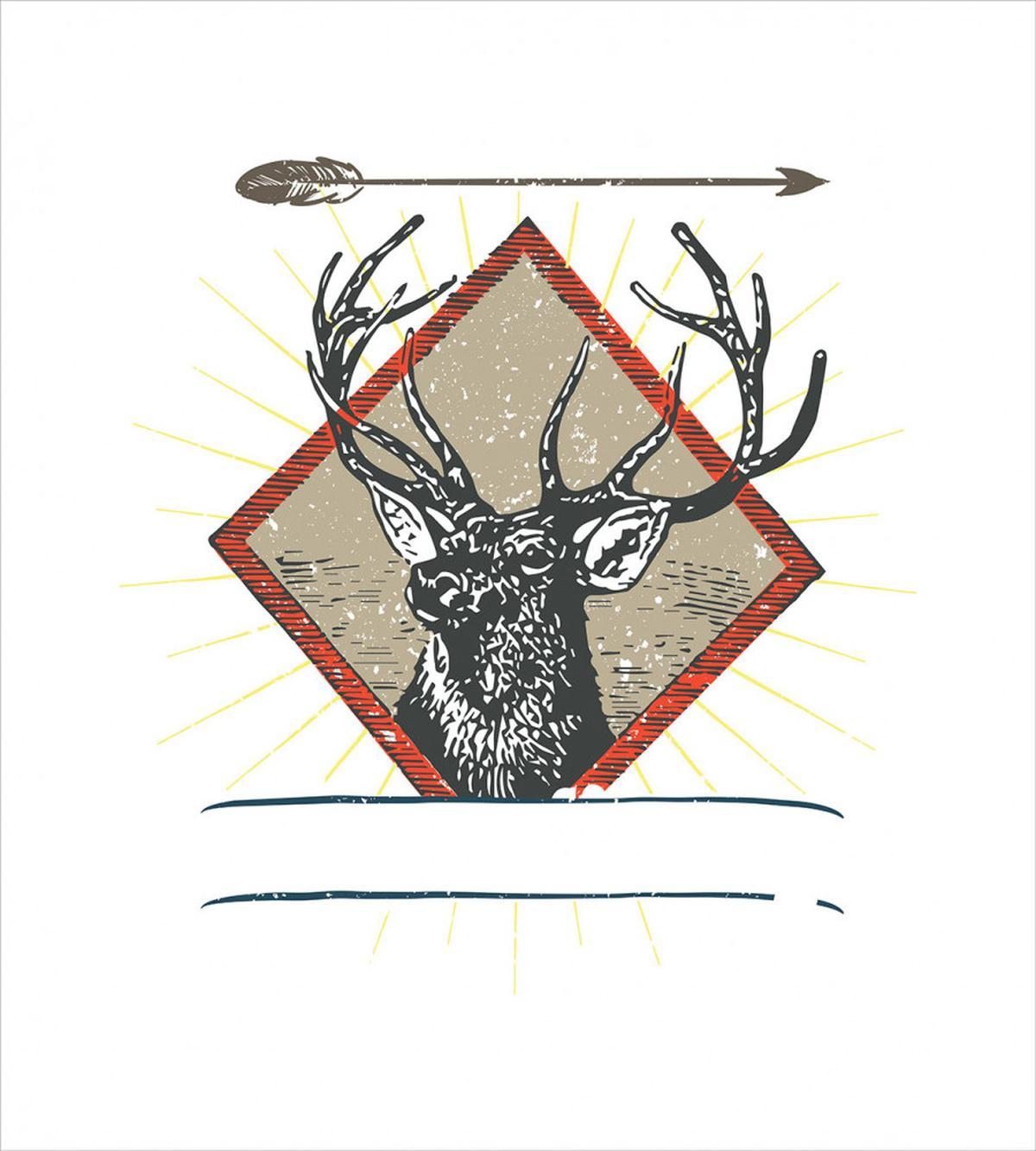 Hipster Wild Antler — Pattern