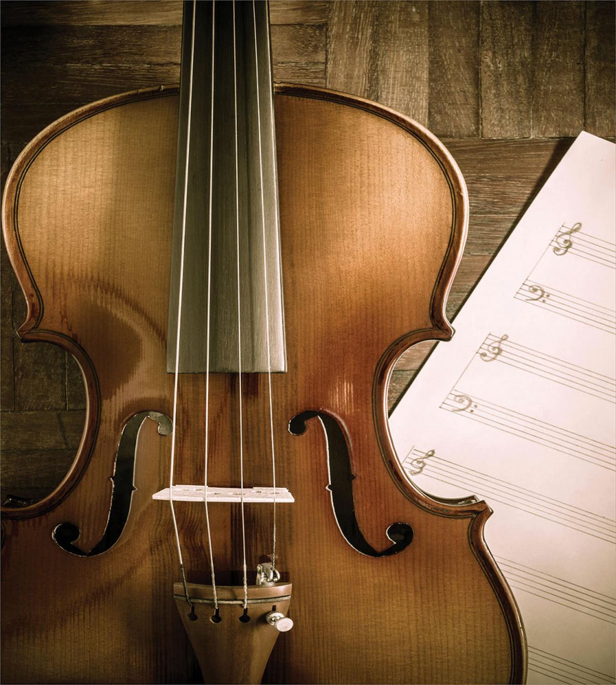 Instrument and Music Sheet — Pattern