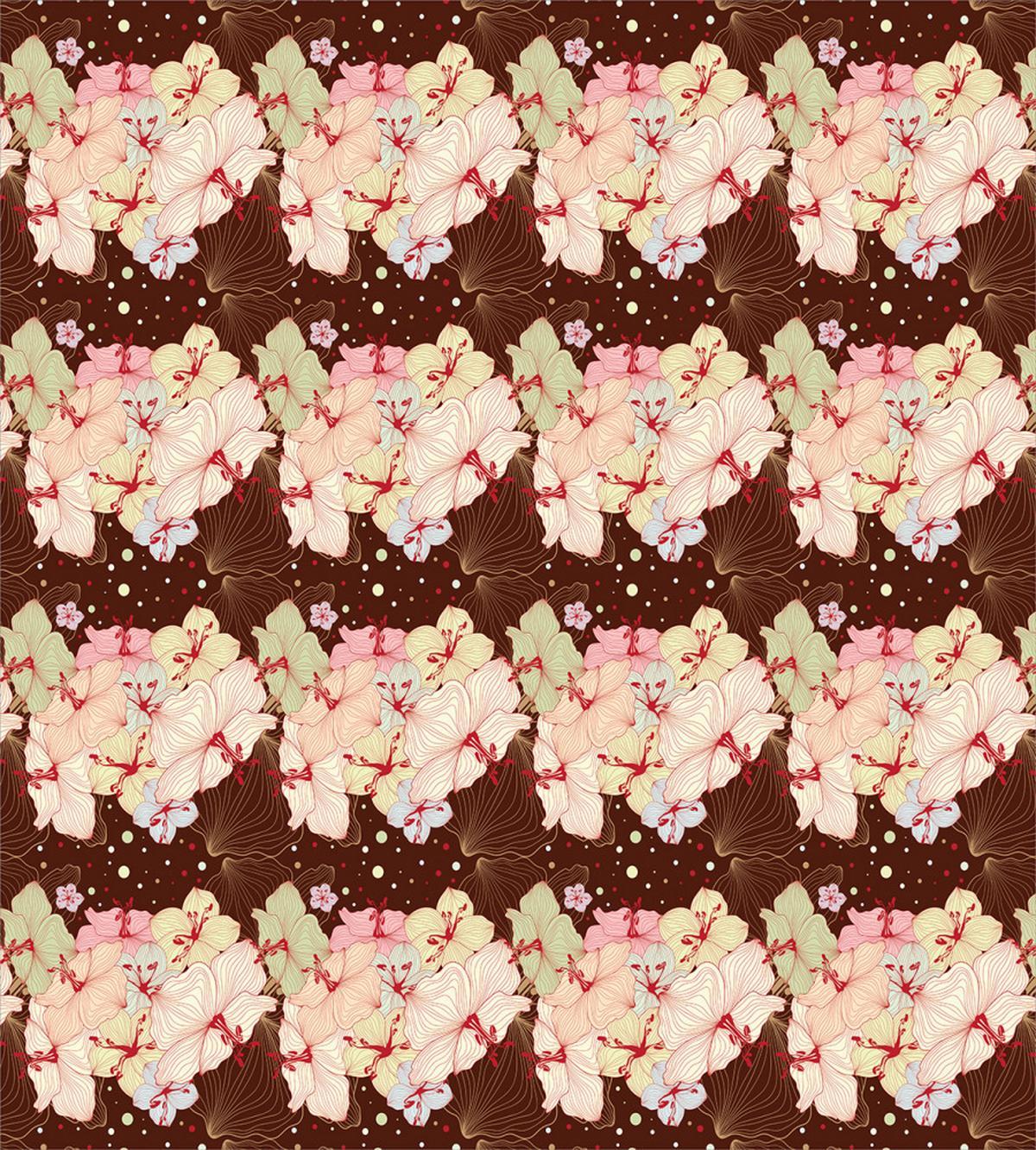 Exotic Dotted Backdrop — Pattern