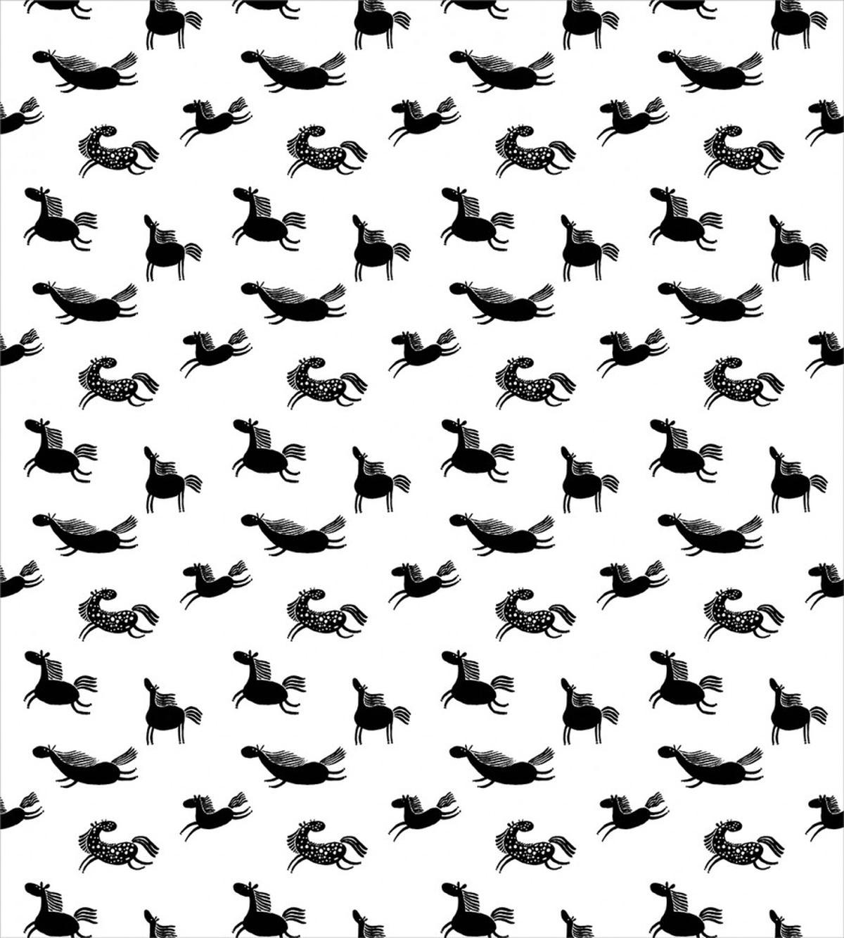 Doodle Equidae Pattern — Pattern