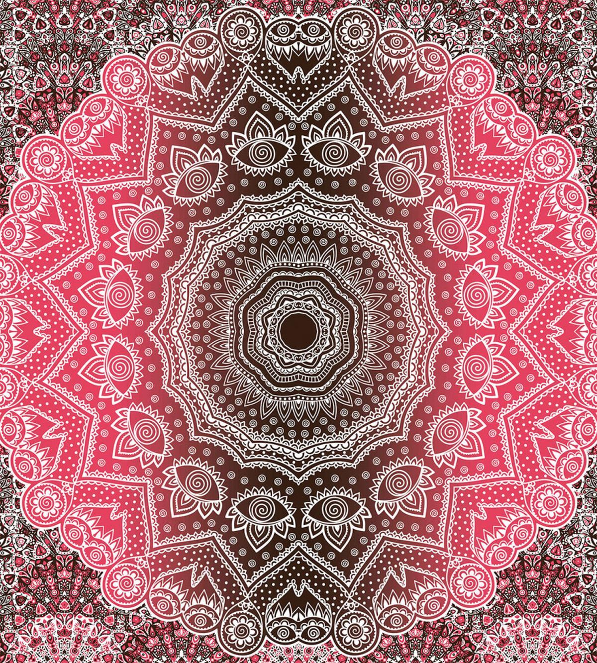 Retro Bohemian Ombre — Pattern