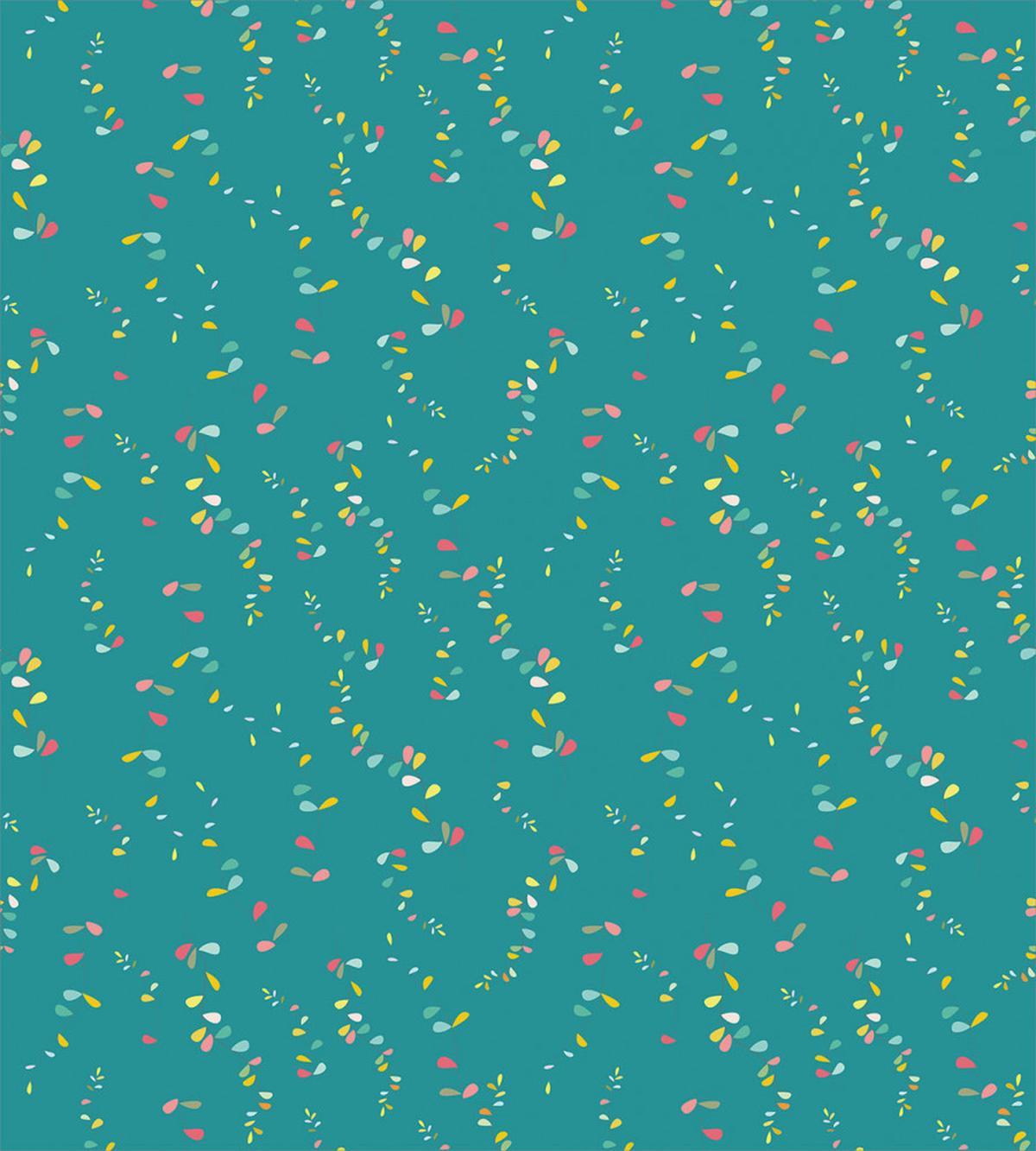 Dreamy Leafy Thin Branches — Pattern