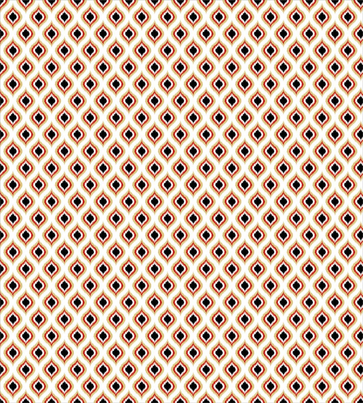 Peacock Tail Oval Pattern — Pattern