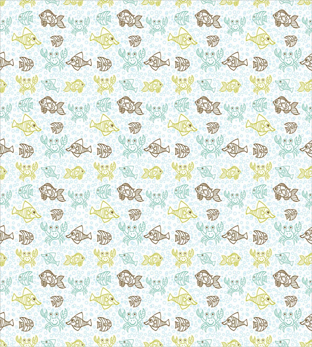 Exotic Aquarium Doodle — Pattern