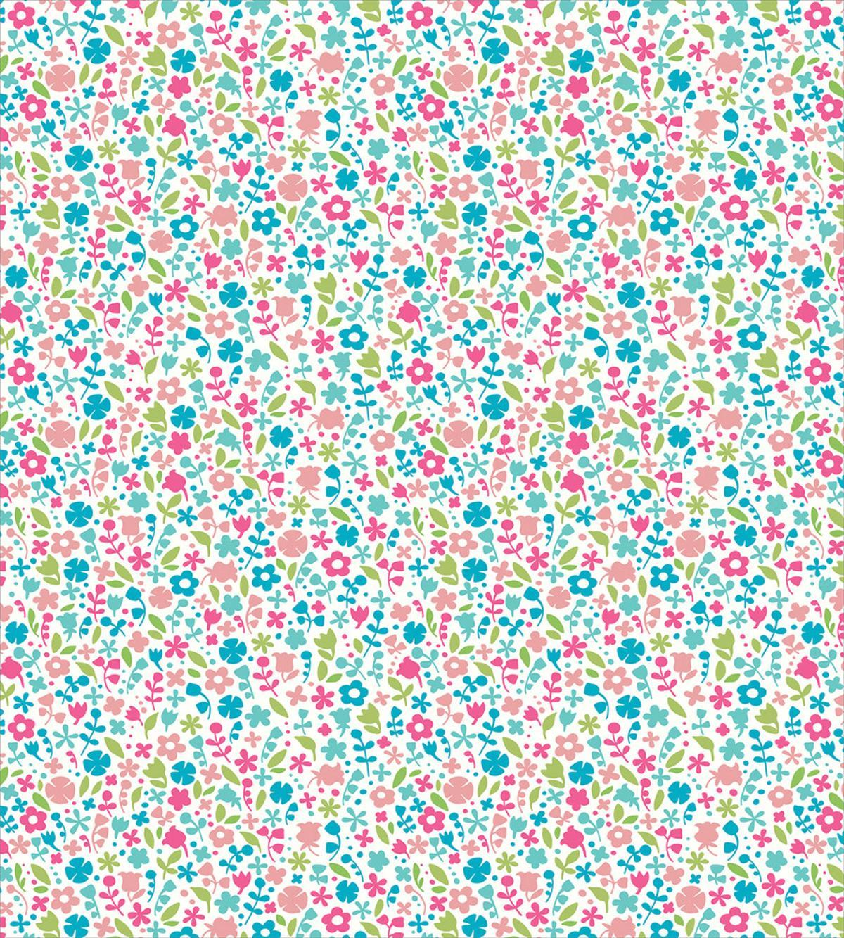 Floral Pattern Polka Dots — Pattern