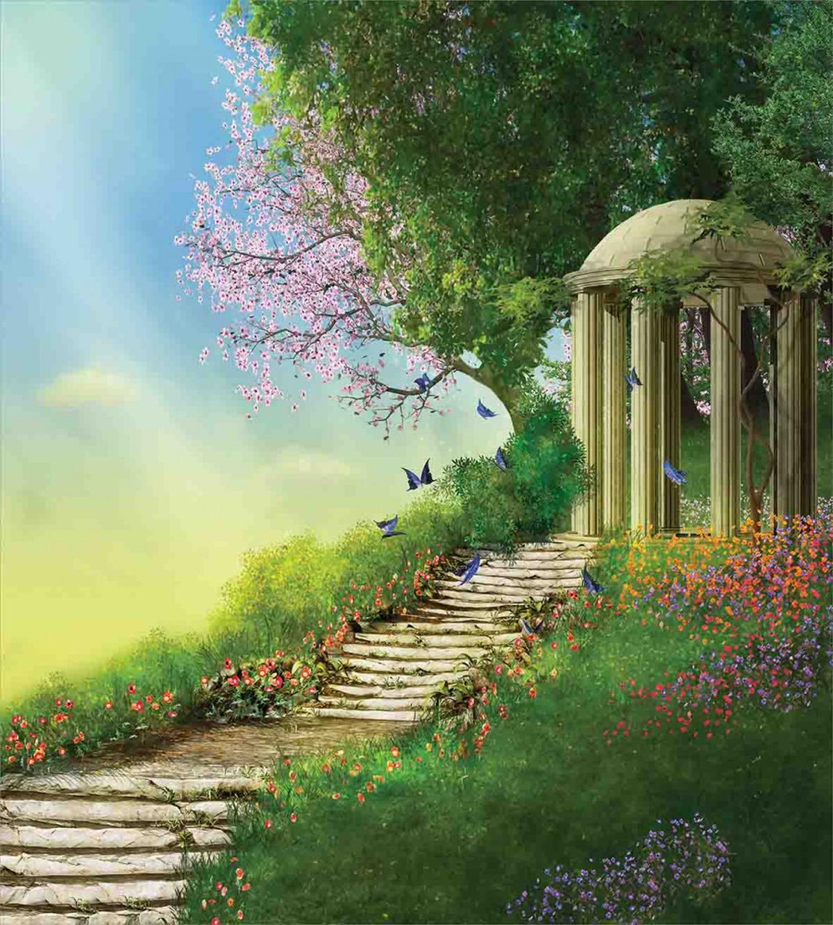 Gazebo at the Top of a Hill — Pattern