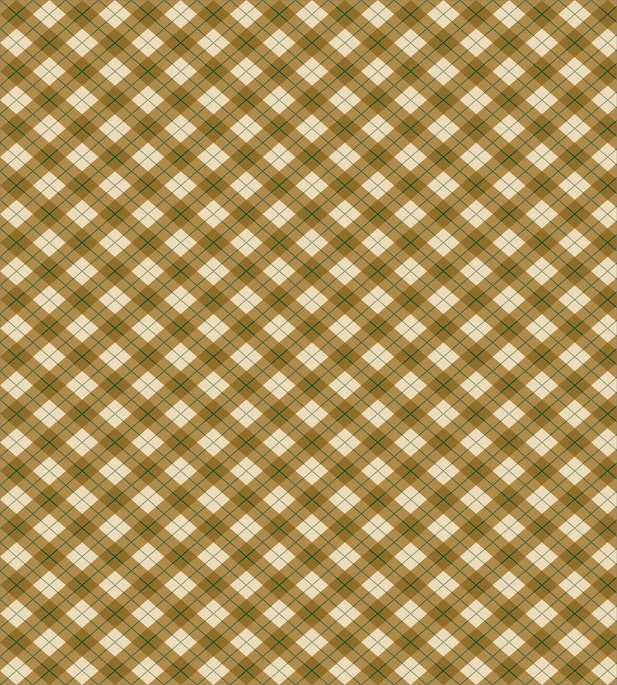 Brown Diagonal Retro — Pattern