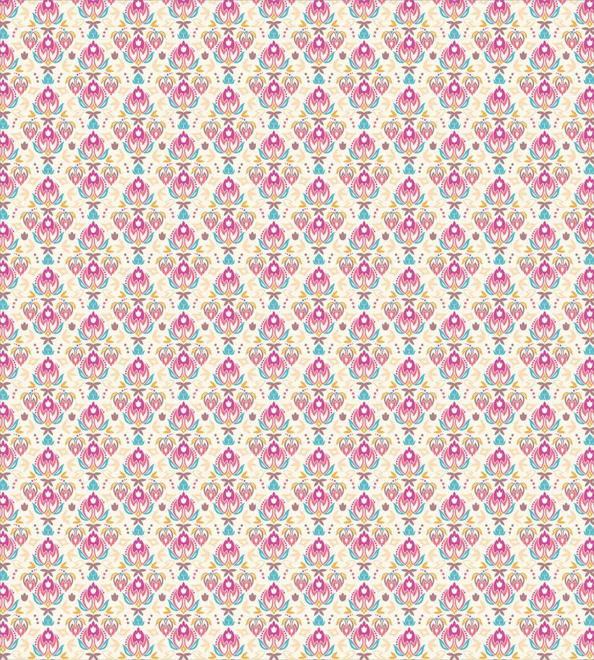 Vibrant Modernized Flowers — Pattern