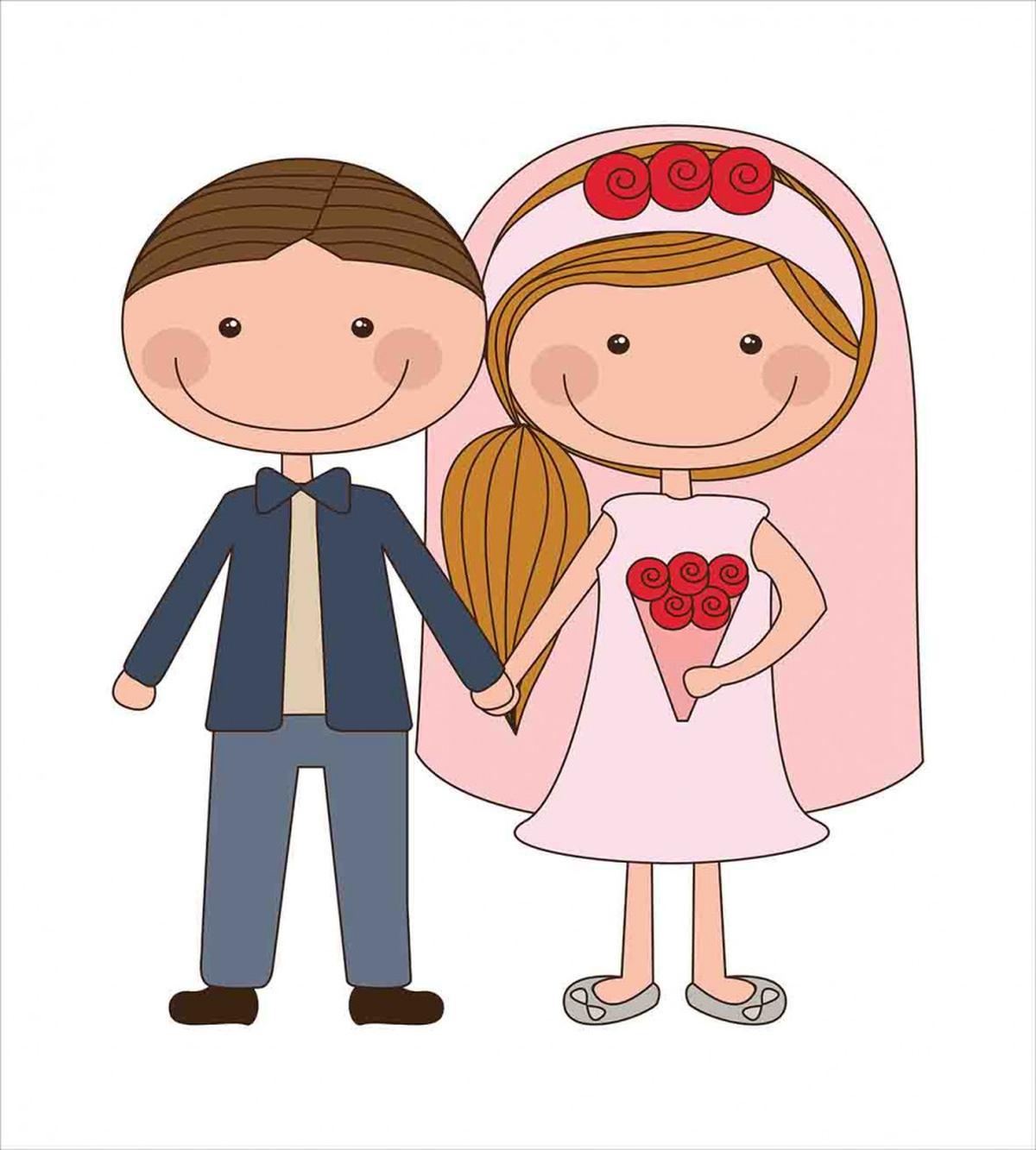 Newlywed Couple — Pattern