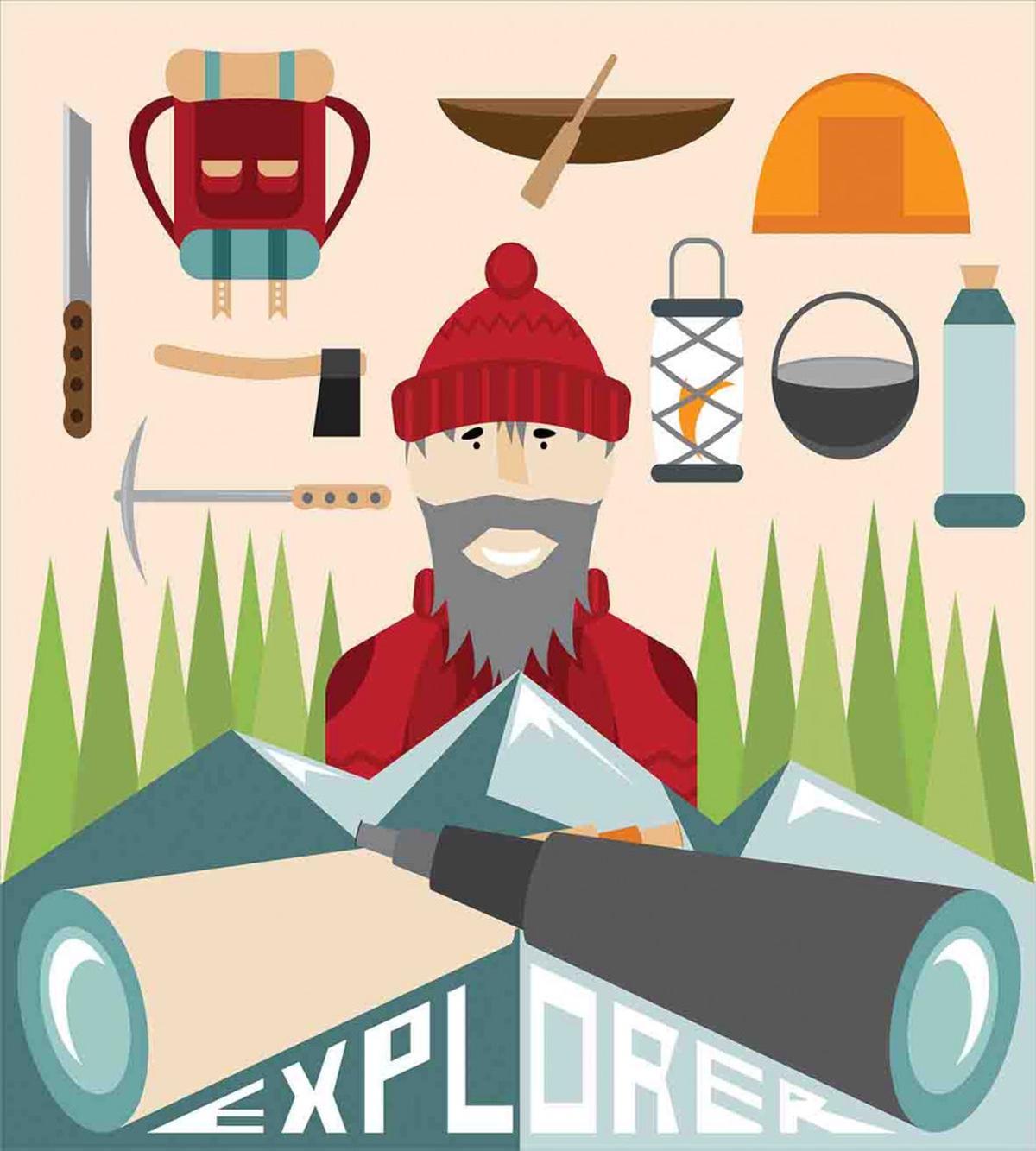 Hiking and Climbing — Pattern