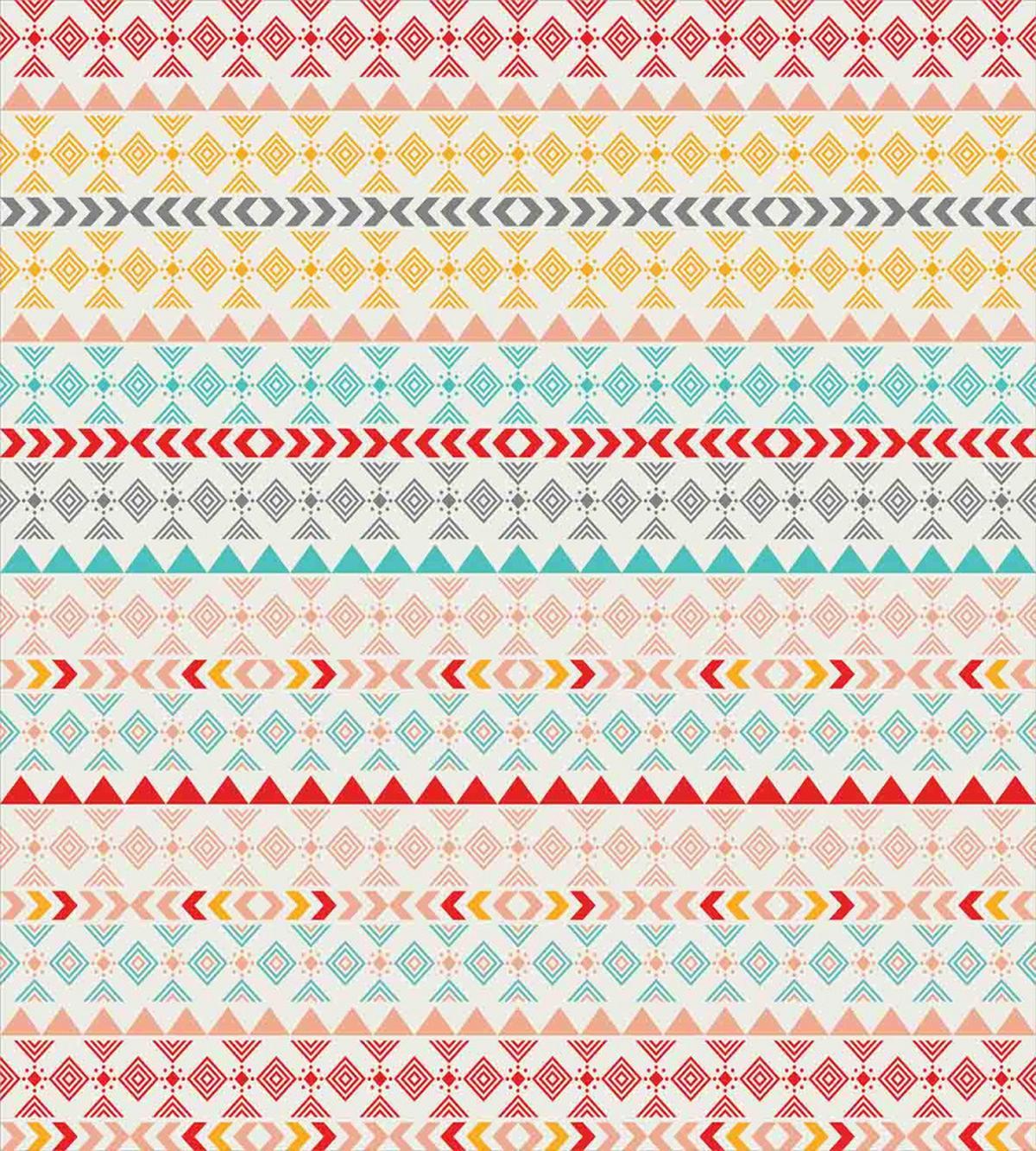 Boho Stripes and Shapes — Pattern