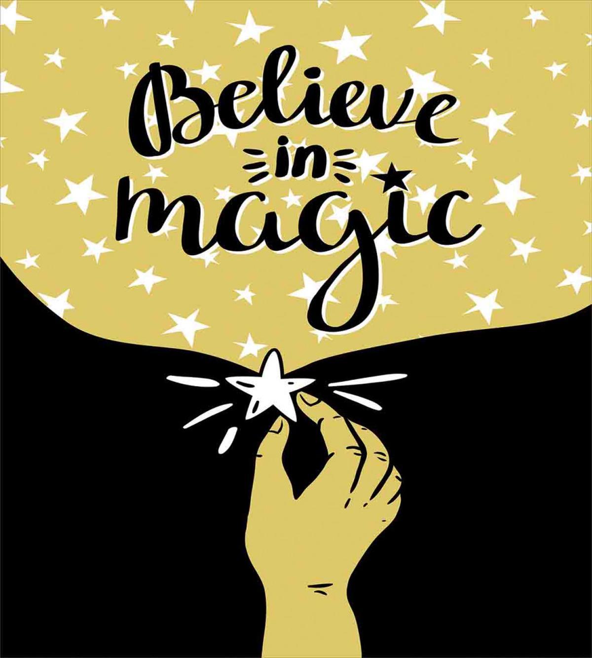 Believe in Magic Lettering — Pattern