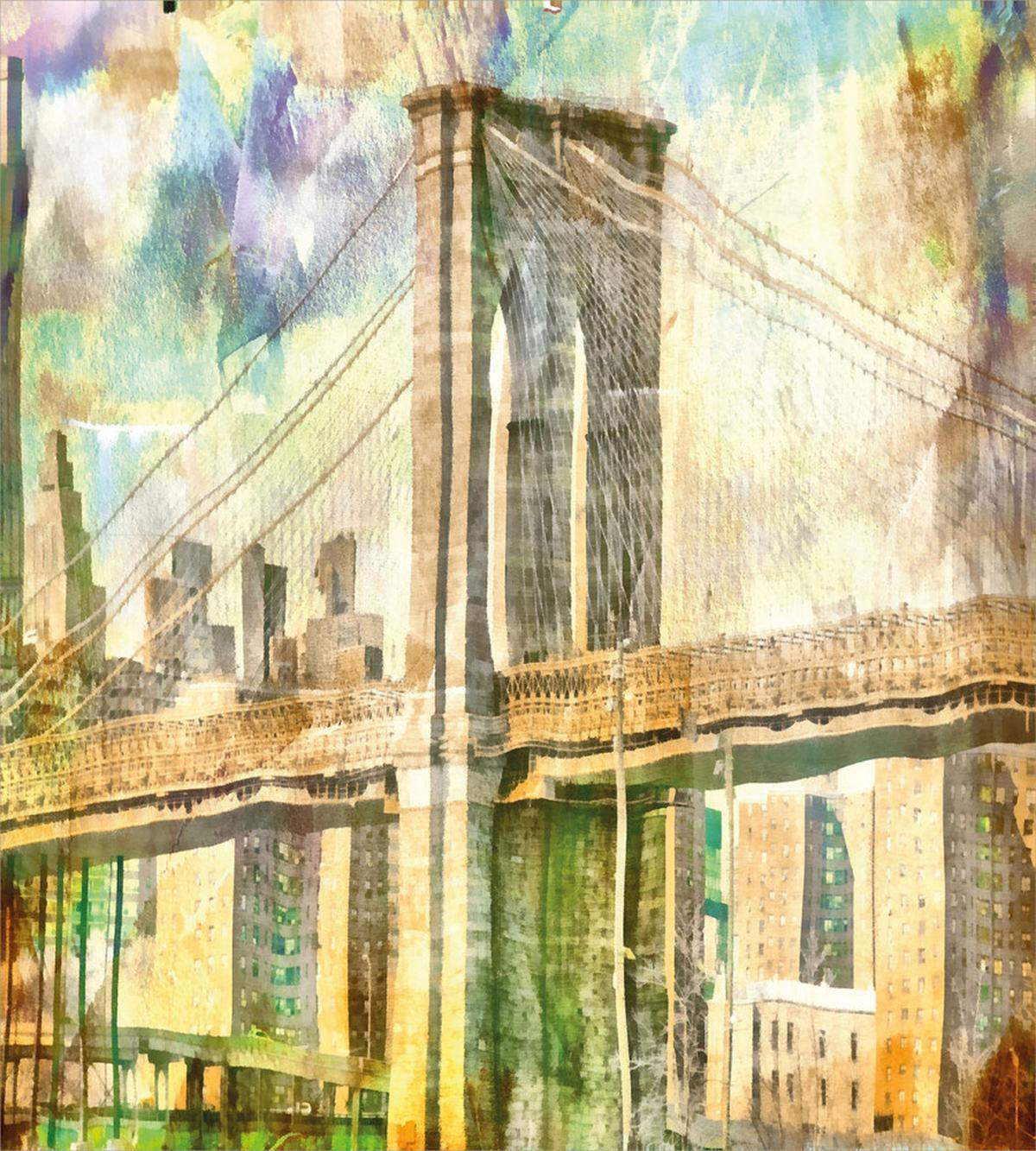 New York Brush Strokes — Pattern