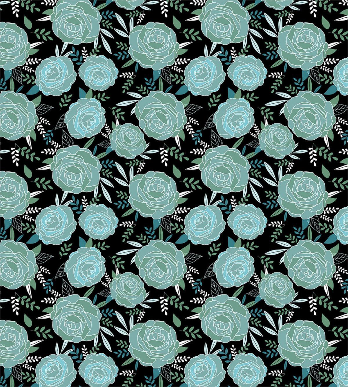 Vintage Style Budding Roses — Pattern