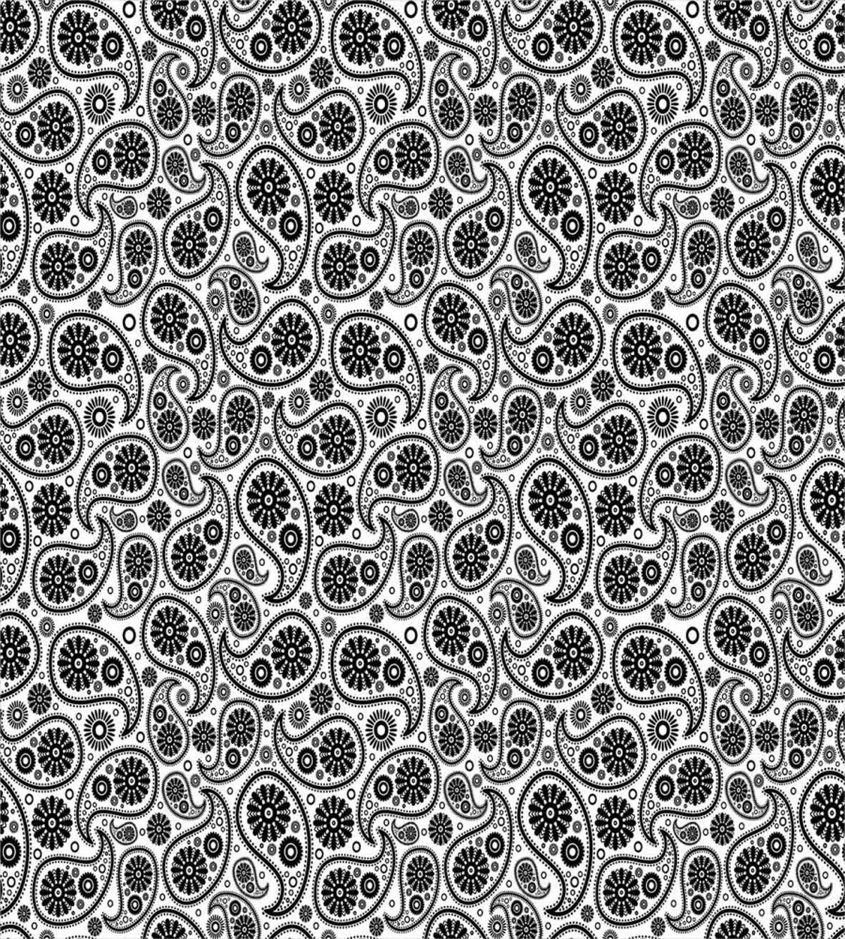 Floral Retro Circles — Pattern