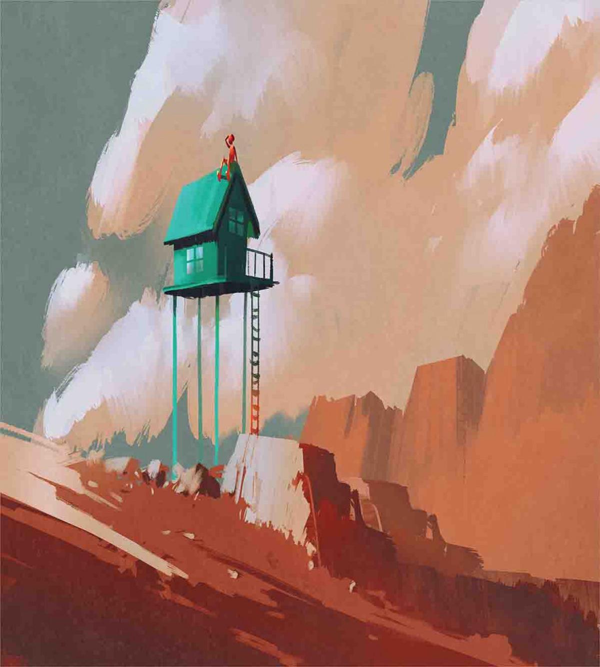 Little Wood House — Pattern