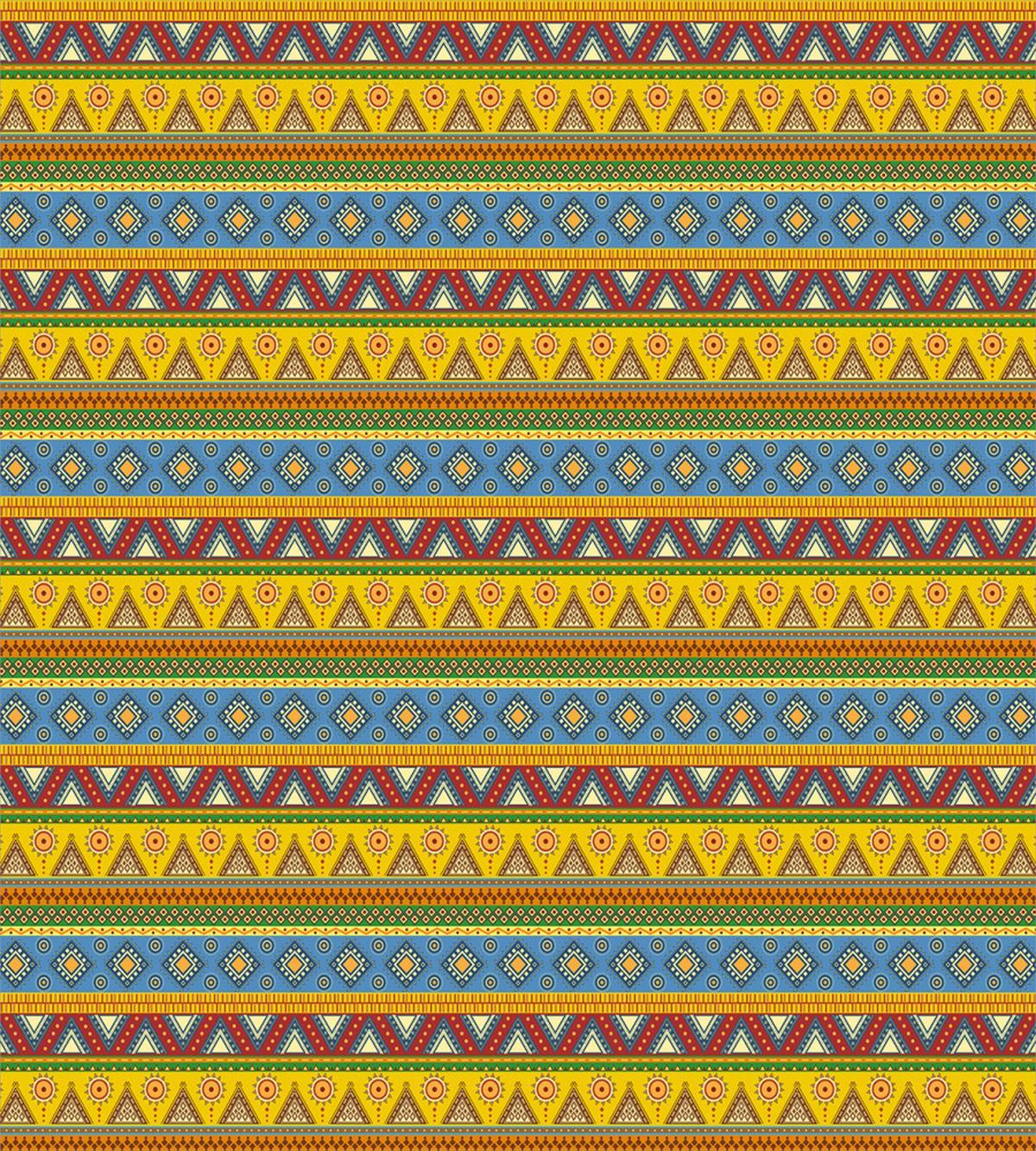 Native Aztec Borders — Pattern