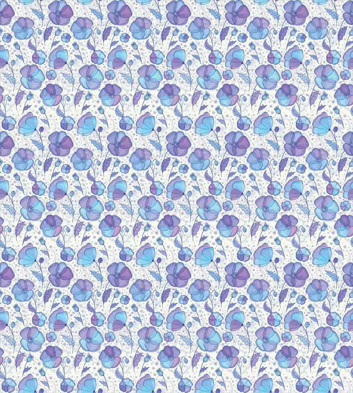 Abstract Blossoming Buds — Pattern