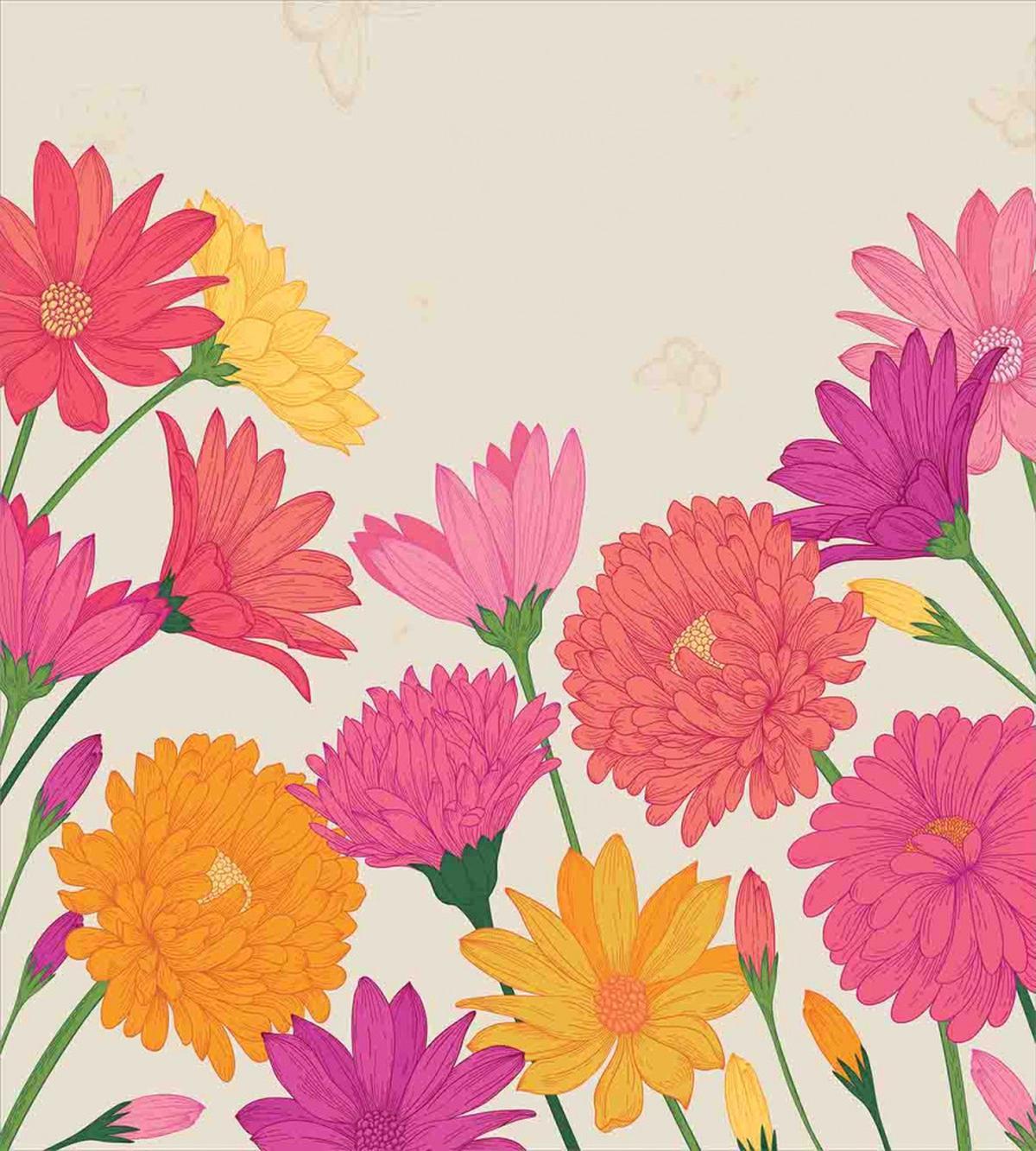 Vintage Summer Garden — Pattern