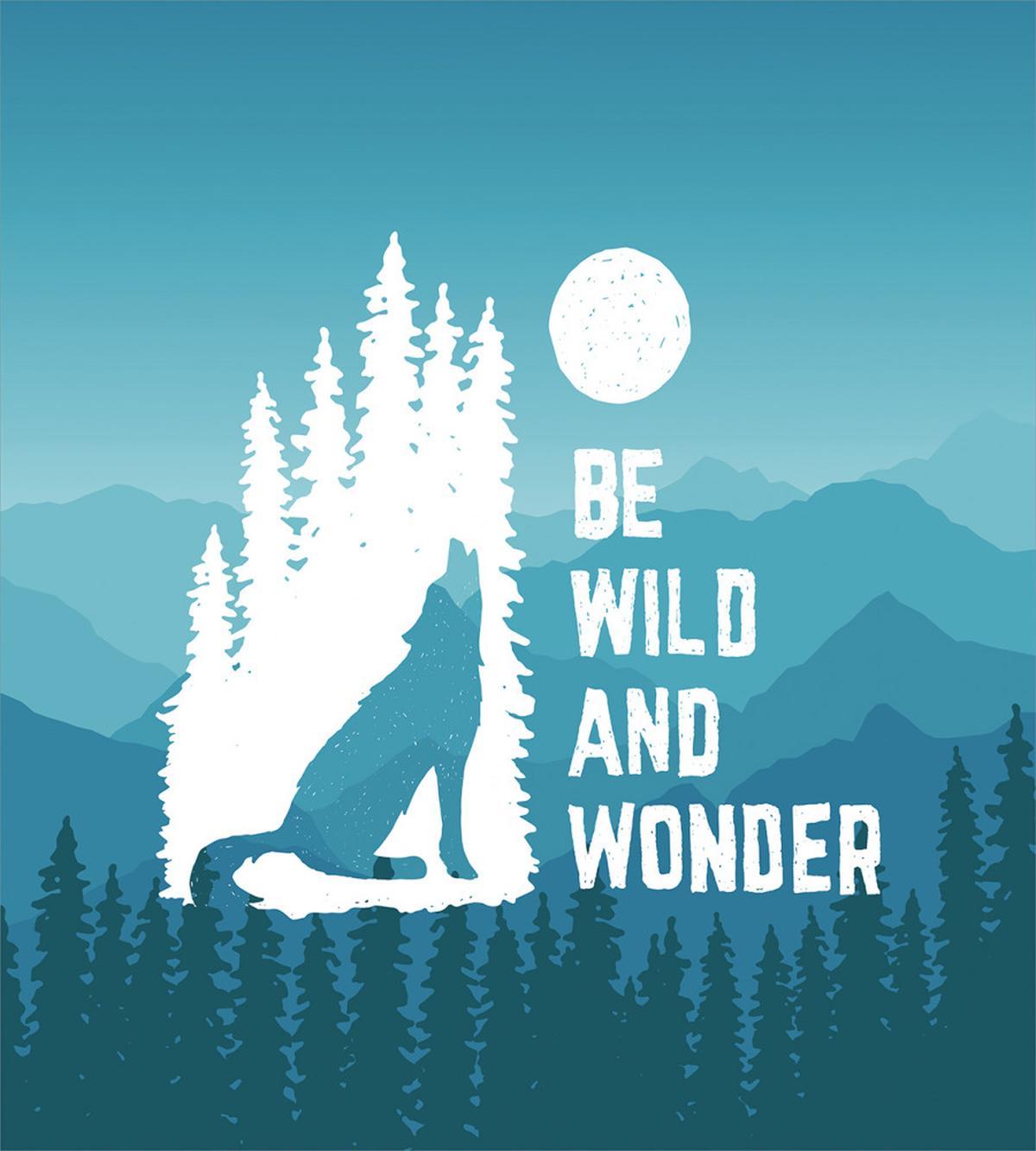 Be Wild and Wonder — Pattern