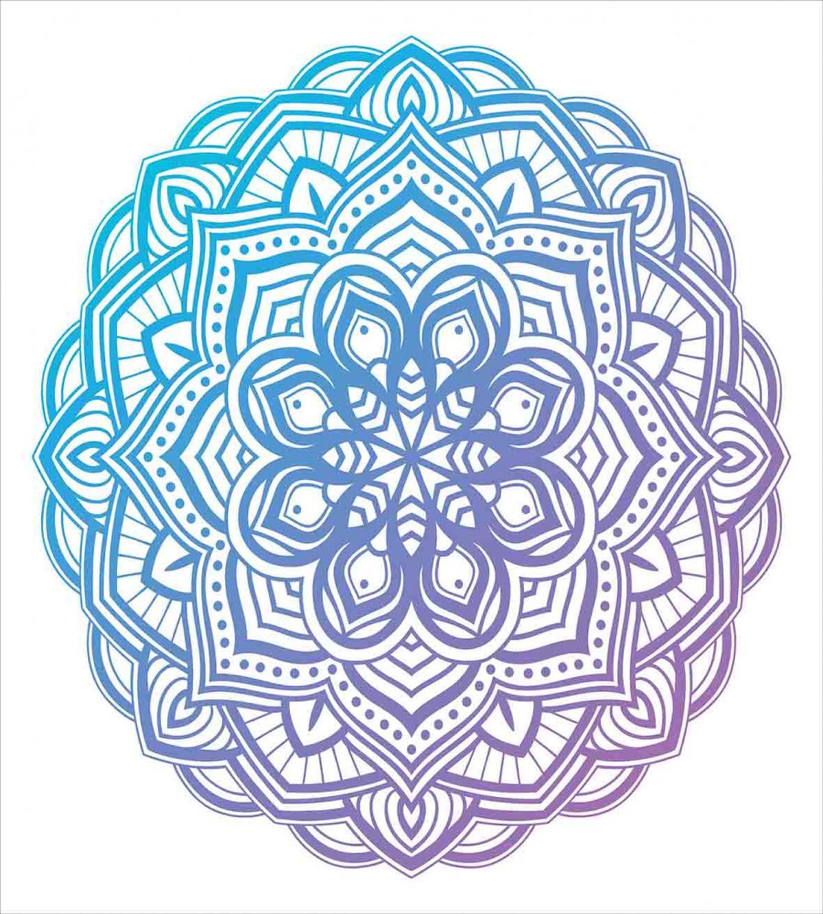 Gradient Floral — Pattern