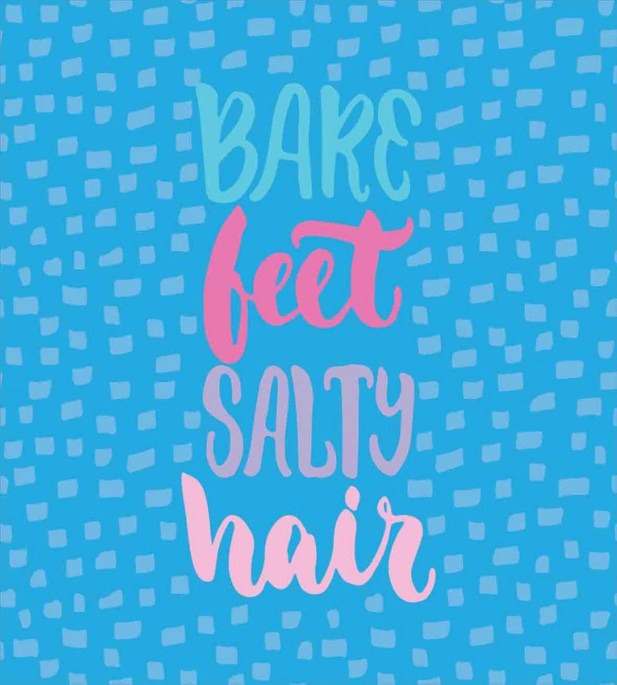 Bare Feet Salty Hair — Pattern